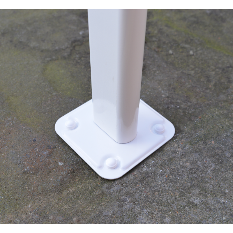 Palram - Canopia 7.5x7.5 Sierra Patio Cover Kit - White (HG9075)