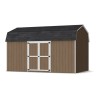 Little Cottage Co. Value Gambrel 10x16 Barn Shed Kit w/ 6' Sidewall - Side Entry (10x16 VGB-6-SE-PC)