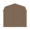 Little Cottage Co. Value Gambrel 10x18 Barn Shed Kit w/ 6' Sidewall - Side Entry (10x18 VGB-6-SE-PC)