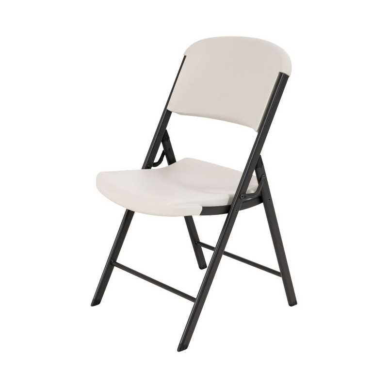 Lifetime 32 Pack Classic Folding Chairs - Almond and Bronze (82803)