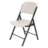 Lifetime 32 Pack Classic Folding Chairs - Almond and Bronze (82803)