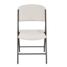 Lifetime 32 Pack Classic Folding Chairs - Almond and Bronze (82803)