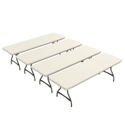 Lifetime 8ft Nesting Table - 4 Pack (80707)
