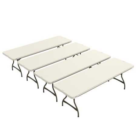 Lifetime 8ft Nesting Table - 4 Pack (80707)