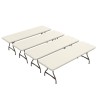 Lifetime 8ft Nesting Table - 4 Pack (80707)