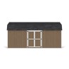 Little Cottage Co. Value Gambrel 10x20 Barn Shed Kit w/ 6' Sidewall - Side Entry (10x20 VGB-6-SE-PC)