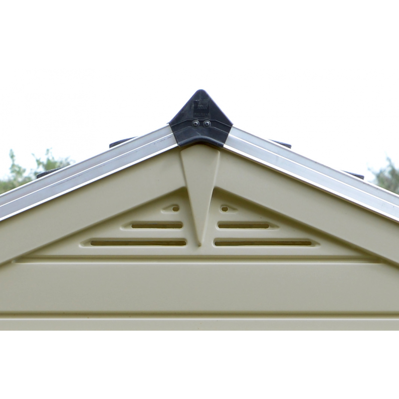 Palram - Canopia 6x3 Skylight Storage Shed Kit - Tan (HG9603T)