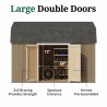 Little Cottage Co. Value Gambrel 12x14 Barn Shed Kit w/ 6' Sidewall - Side Entry (12x14 VGB-6-SE-PC)