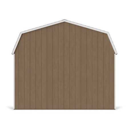 Little Cottage Co. Value Gambrel 12x14 Barn Shed Kit w/ 6' Sidewall - Side Entry (12x14 VGB-6-SE-PC)