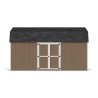 Little Cottage Co. Value Gambrel 12x18 Barn Shed Kit w/ 6' Sidewall - Side Entry (12x18 VGB-6-SE-PC)