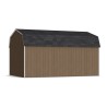 Little Cottage Co. Value Gambrel 12x18 Barn Shed Kit w/ 6' Sidewall - Side Entry (12x18 VGB-6-SE-PC)