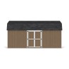 Little Cottage Co. Value Gambrel 12x20 Barn Shed Kit w/ 6' Sidewall - Side Entry (12x20 VGB-6-SE-PC)
