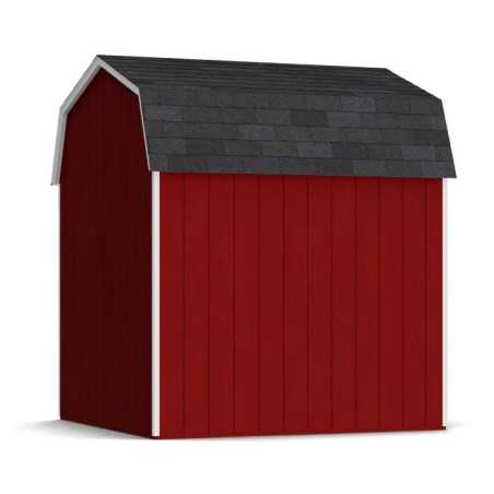 Little Cottage Co. Value Gambrel 8x8 Workshop Barn Shed Kit (8x8 VGB-6-WS-PC)