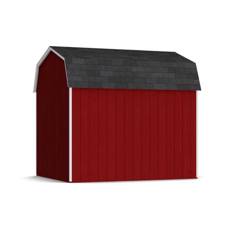 Little Cottage Co. Value Gambrel 8x10 Workshop Barn Shed Kit (8x10 VGB-6-WS-PC)