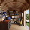Little Cottage Co. Value Gambrel 8x12 Workshop Barn Shed Kit (8x12 VGB-6-WS-PC)