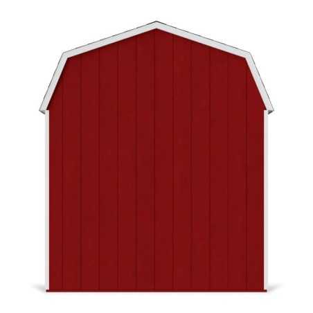 Little Cottage Co. Value Gambrel 8x14 Workshop Barn Shed Kit (8x14 VGB-6-WS-PC)