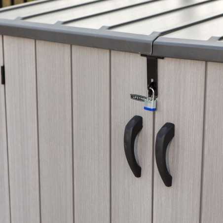 Lifetime 6x3 Horizontal Storage Shed - Storm Dust (60296U)
