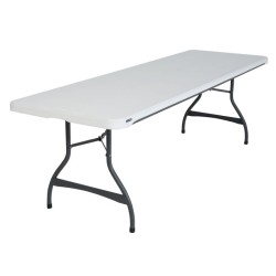 Lifetime 8-Foot Nesting Table - White Granite (280299)