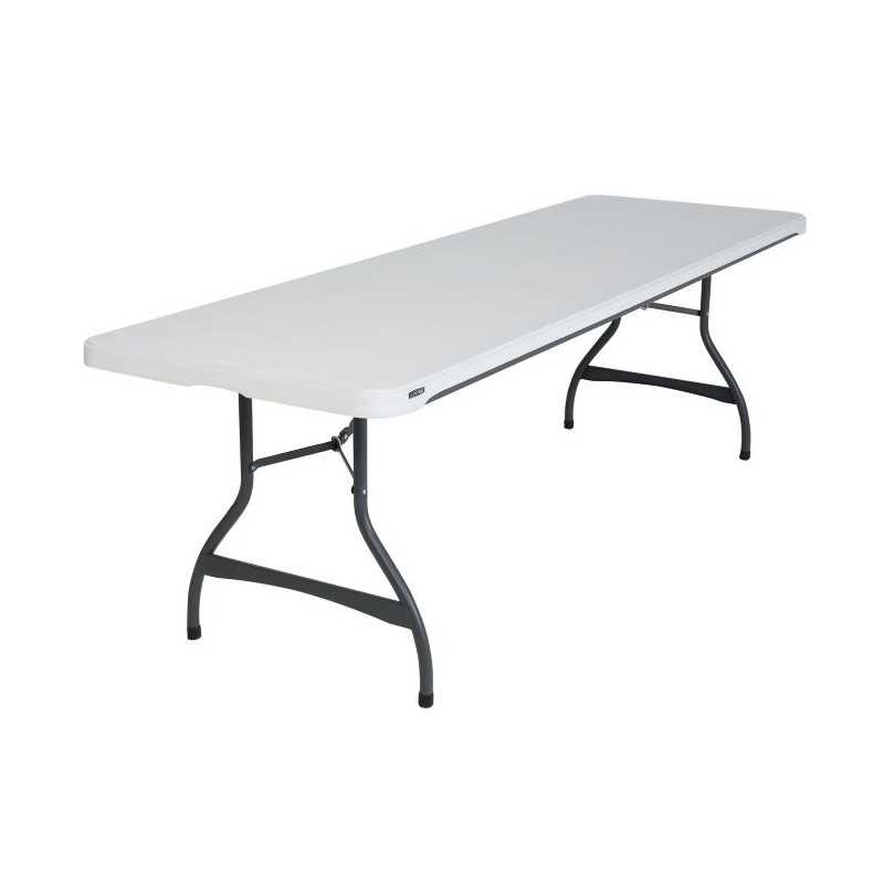 Lifetime 8-Foot Nesting Table - White Granite (280299)