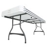 Lifetime 8-Foot Nesting Table - White Granite (280299)
