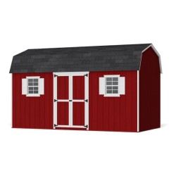 Little Cottage Co. Value Gambrel 8x16 Workshop Barn Shed Kit (8x16 VGB-6-WS-PC)