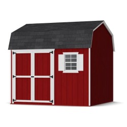Little Cottage Co. Value Gambrel 10x10 Workshop Barn Shed Kit (10x10 VGB-6-WS-PC)
