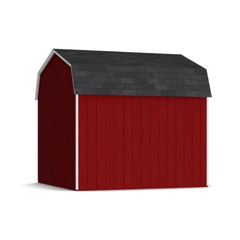 Little Cottage Co. Value Gambrel 10x10 Workshop Barn Shed Kit (10x10 VGB-6-WS-PC)