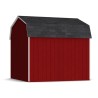 Little Cottage Co. Value Gambrel 10x10 Workshop Barn Shed Kit (10x10 VGB-6-WS-PC)