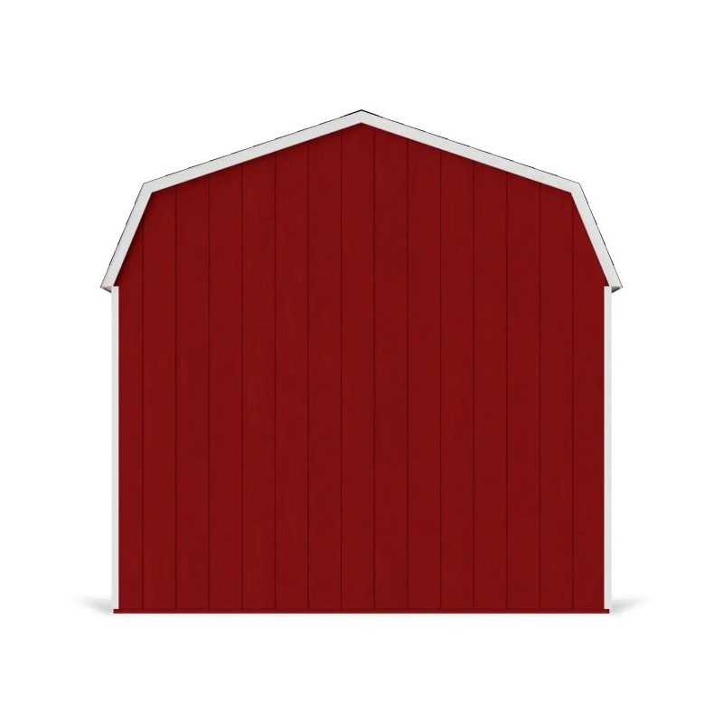 Little Cottage Co. Value Gambrel 10x10 Workshop Barn Shed Kit (10x10 VGB-6-WS-PC)
