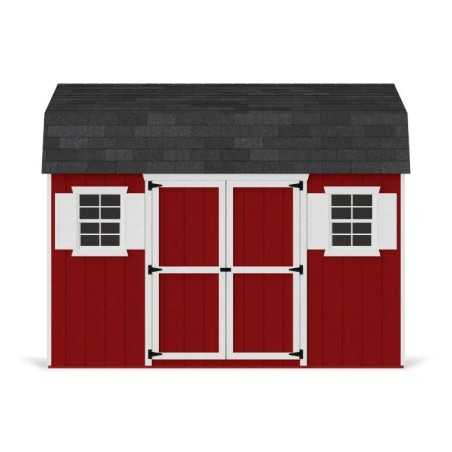 Little Cottage Co. Value Gambrel 10x12 Workshop Barn Shed Kit (10x12 VGB-6-WS-PC)
