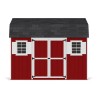 Little Cottage Co. Value Gambrel 10x12 Workshop Barn Shed Kit (10x12 VGB-6-WS-PC)