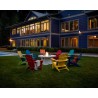Polywood South Beach Adirondack 4 Pack Chairs - Green (SBA15GR)