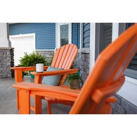 Polywood South Beach Adirondack 4 Pack Chairs - Green (SBA15GR)