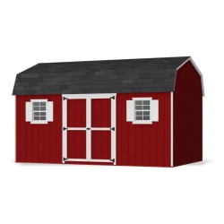 Little Cottage Co. Value Gambrel 10x16 Workshop Barn Shed Kit (10x16 VGB-6-WS-PC)