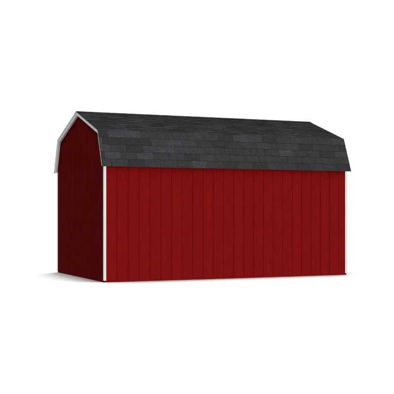 Little Cottage Co. Value Gambrel 10x16 Workshop Barn Shed Kit (10x16 VGB-6-WS-PC)