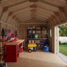 Little Cottage Co. Value Gambrel 10x16 Workshop Barn Shed Kit (10x16 VGB-6-WS-PC)