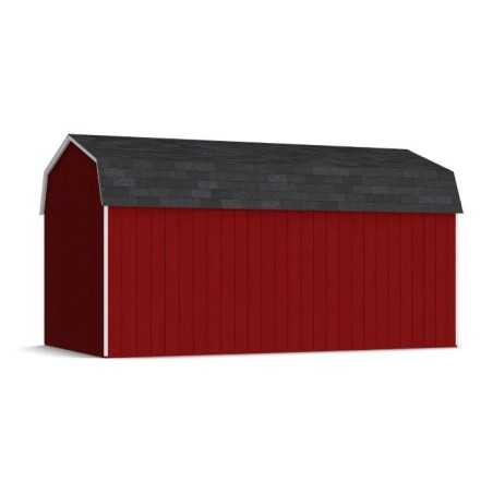 Little Cottage Co. Value Gambrel 10x18 Workshop Barn Shed Kit (10x18 VGB-6-WS-PC)