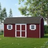 Little Cottage Co. Value Gambrel 10x18 Workshop Barn Shed Kit (10x18 VGB-6-WS-PC)
