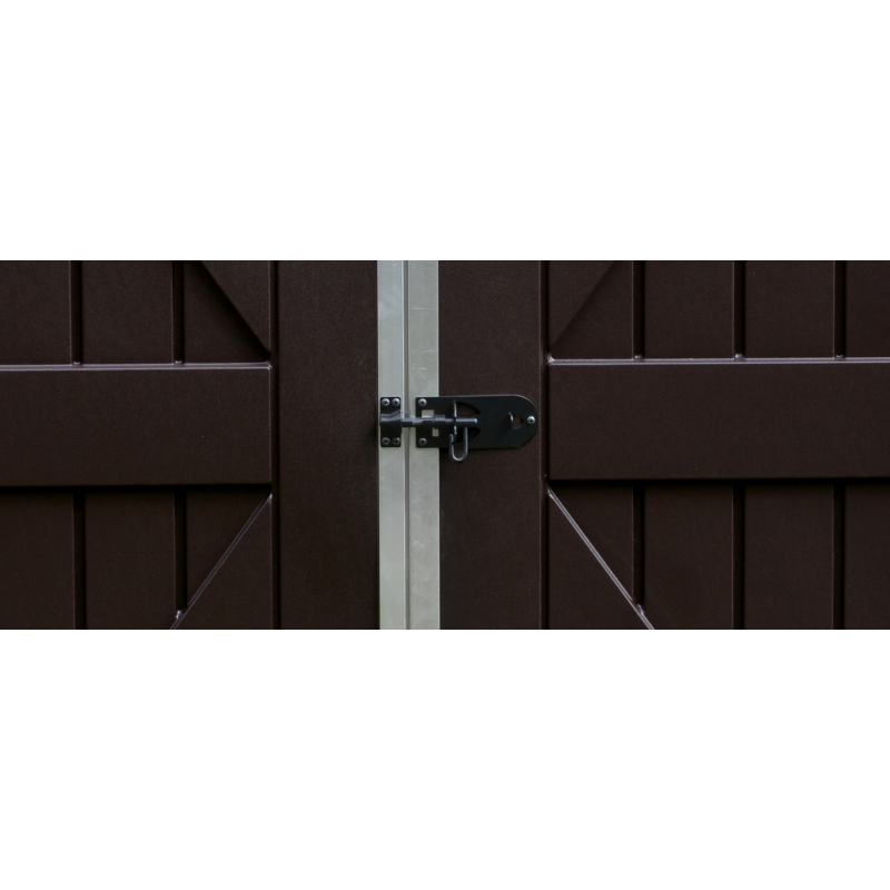 Palram - Canopia 6x8 Skylight Storage Shed Kit - Tan (HG9608T)