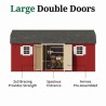 Little Cottage Co. Value Gambrel 10x20 Workshop Barn Shed Kit (10x20 VGB-6-WS-PC)