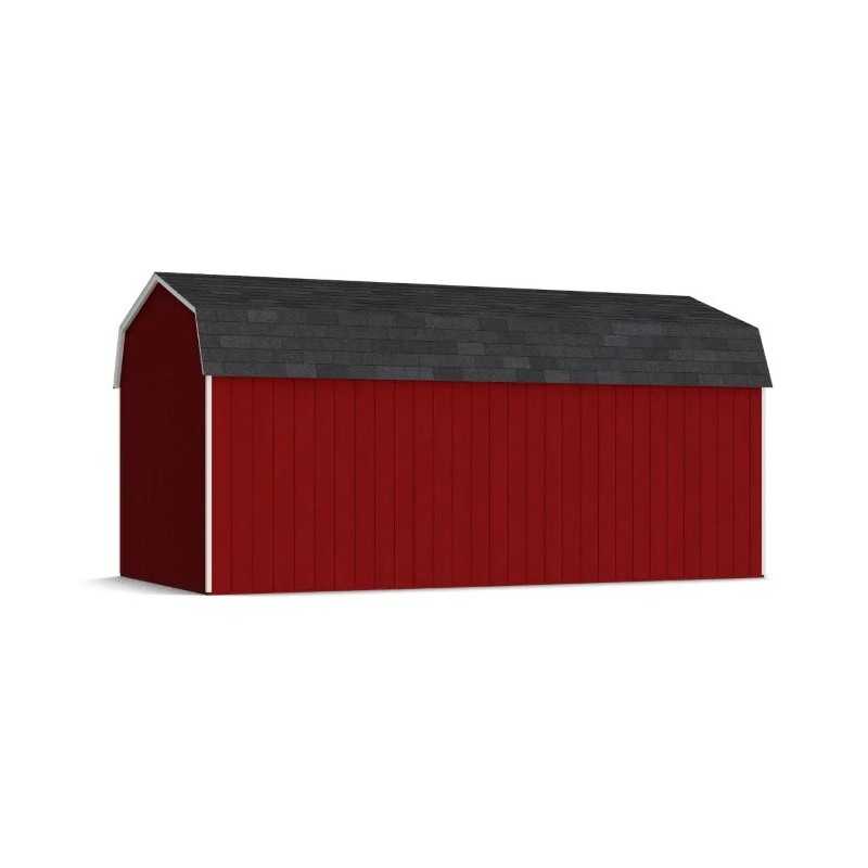 Little Cottage Co. Value Gambrel 10x20 Workshop Barn Shed Kit (10x20 VGB-6-WS-PC)