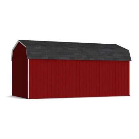 Little Cottage Co. Value Gambrel 10x20 Workshop Barn Shed Kit (10x20 VGB-6-WS-PC)