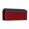 Little Cottage Co. Value Gambrel 10x20 Workshop Barn Shed Kit (10x20 VGB-6-WS-PC)