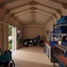 Little Cottage Co. Value Gambrel 10x20 Workshop Barn Shed Kit (10x20 VGB-6-WS-PC)