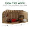 Little Cottage Co. Value Gambrel 10x20 Workshop Barn Shed Kit (10x20 VGB-6-WS-PC)