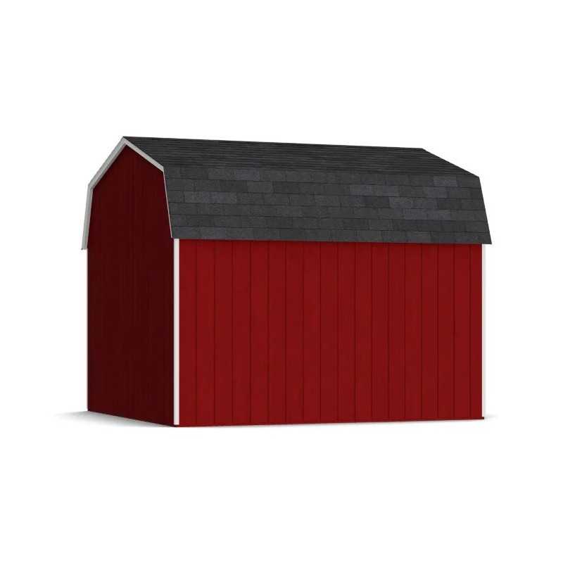 Little Cottage Co. Value Gambrel 12x12 Workshop Barn Shed Kit (12x12 VGB-6-WS-PC)