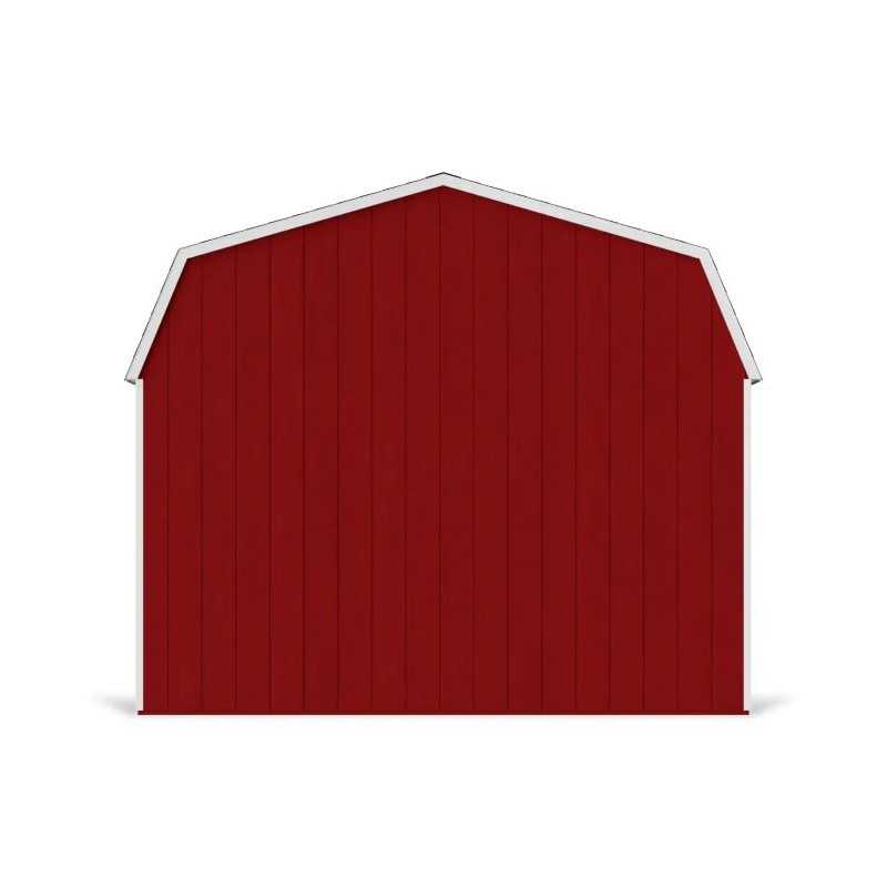Little Cottage Co. Value Gambrel 12x12 Workshop Barn Shed Kit (12x12 VGB-6-WS-PC)