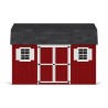 Little Cottage Co. Value Gambrel 12x14 Workshop Barn Shed Kit (12x14 VGB-6-WS-PC)