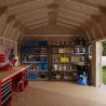 Little Cottage Co. Value Gambrel 12x14 Workshop Barn Shed Kit (12x14 VGB-6-WS-PC)