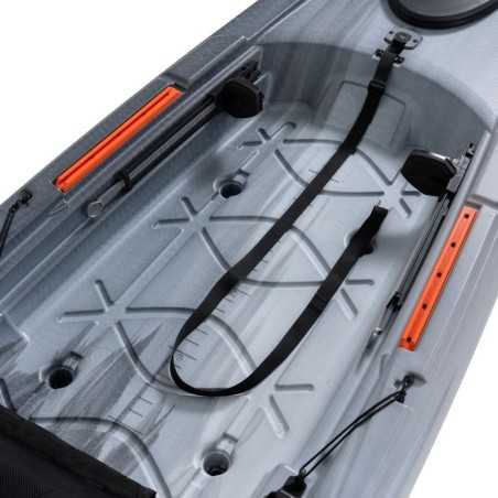 Lifetime Yukon Angler 116 Fishing Kayak (Paddle Included) - Eclipse Fusion (91026)